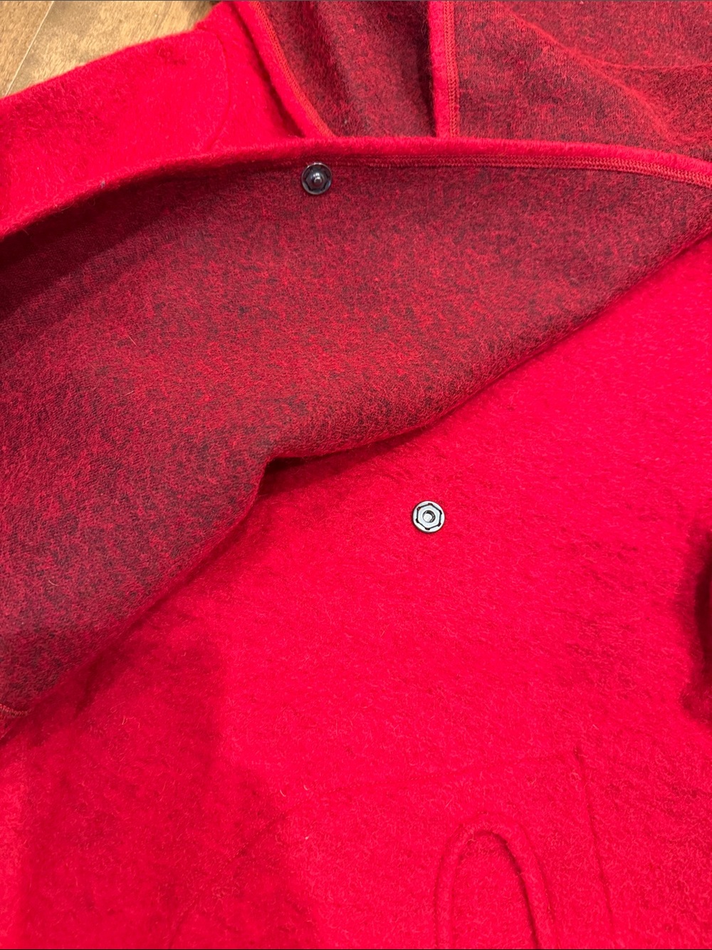 ❤️ Merino wool coat. Handmade in Poland 🇵🇱 - Picture 7 of 9